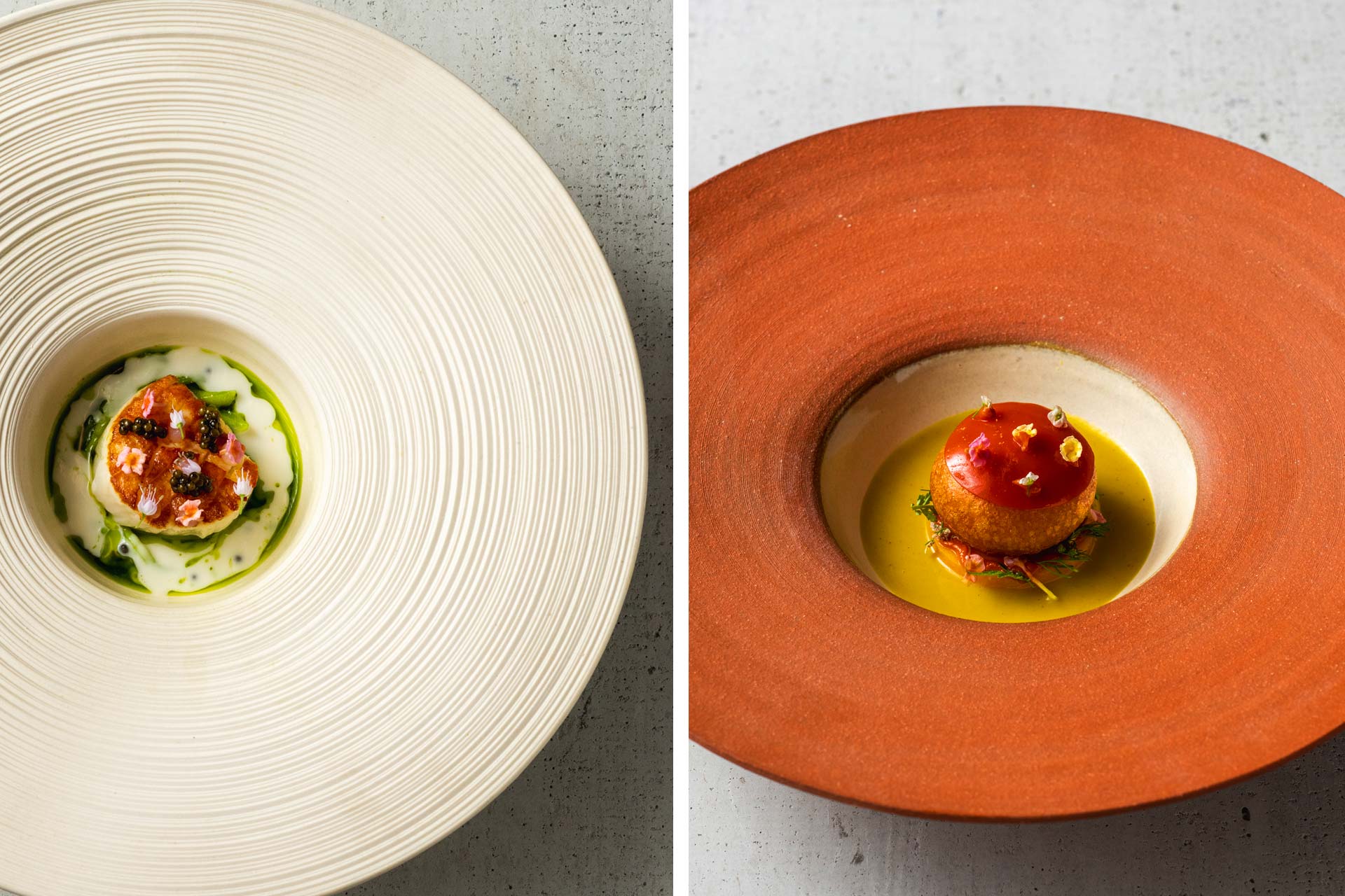 Scallop and Squash Donut © Indienne