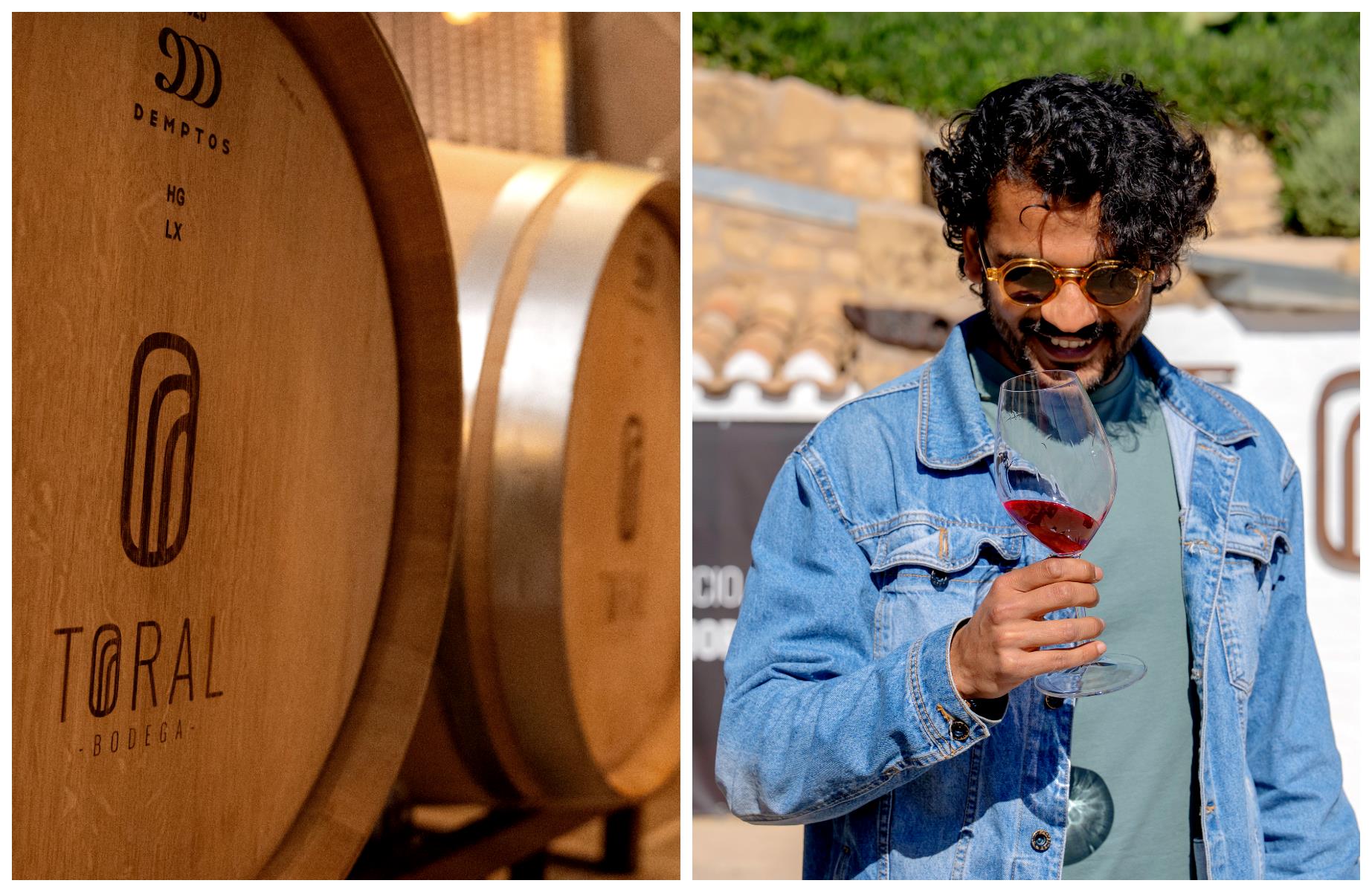 Weinfässer der Bodega Toral und Kothari beim Verkosten der Weine. © MICHELIN Guide