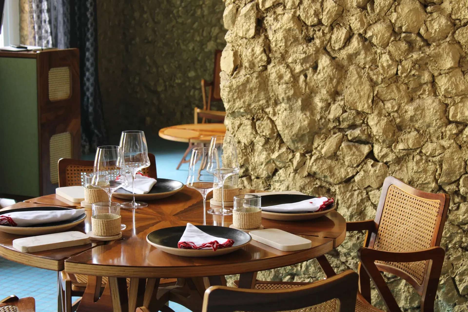 The restaurant, designed by Cuban artist Jorge Pardo. © Jorge Castillo Escoto/Huniik