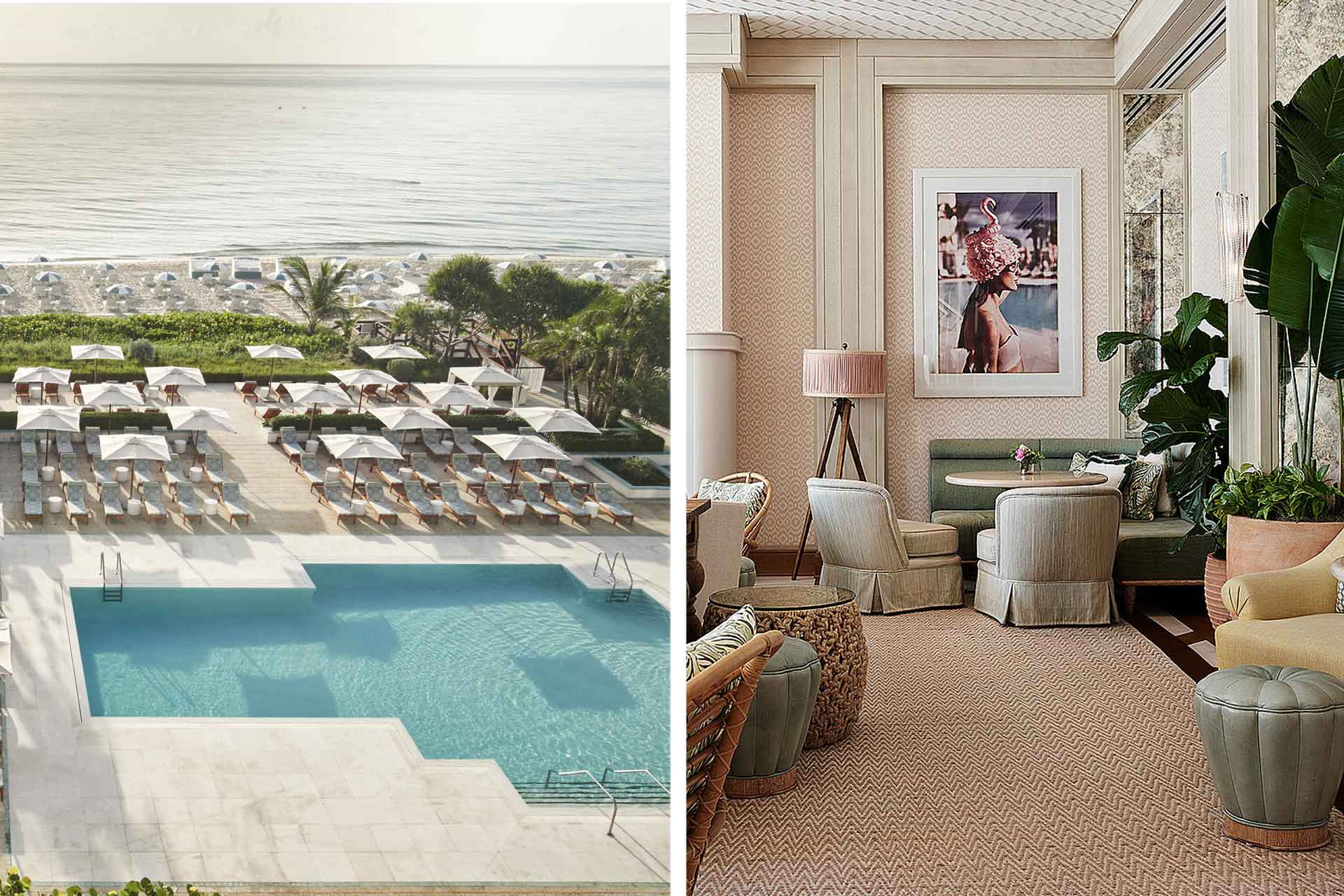 The upscale beach town and this ultra-palatable luxury hotel are a match made in heaven. . © Four Seasons Resort Palm Beach