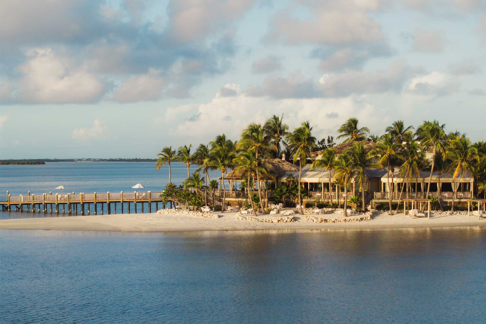 Florida's well-named Little Palm Island. © Little Palm Island