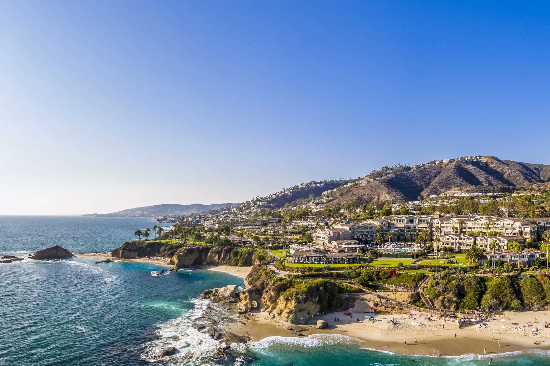Over 200 rooms spread across 30 acres of cliffside above the Pacific. © Montage Laguna Beach