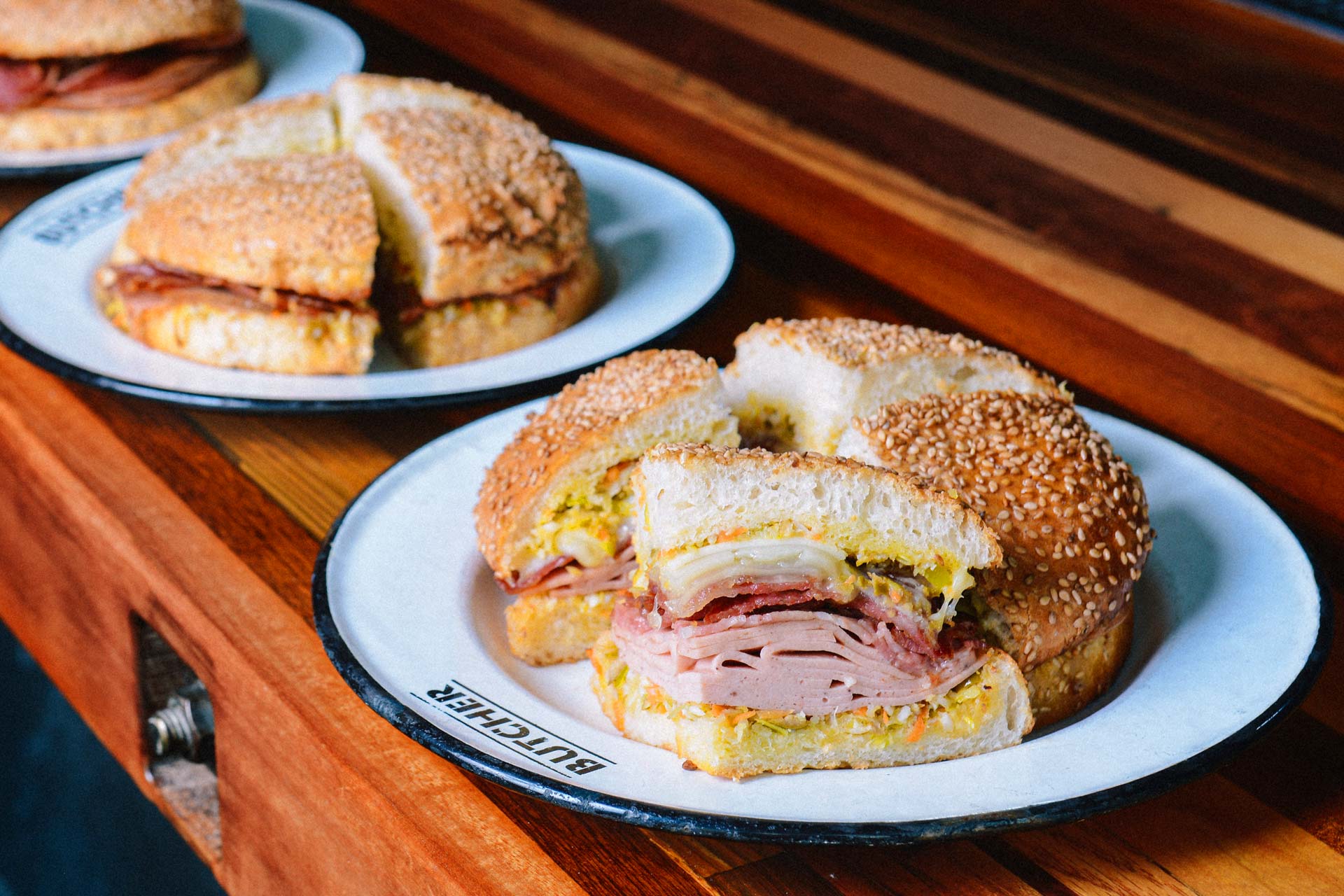 Muffuletta sandwich. © Cochon Butcher