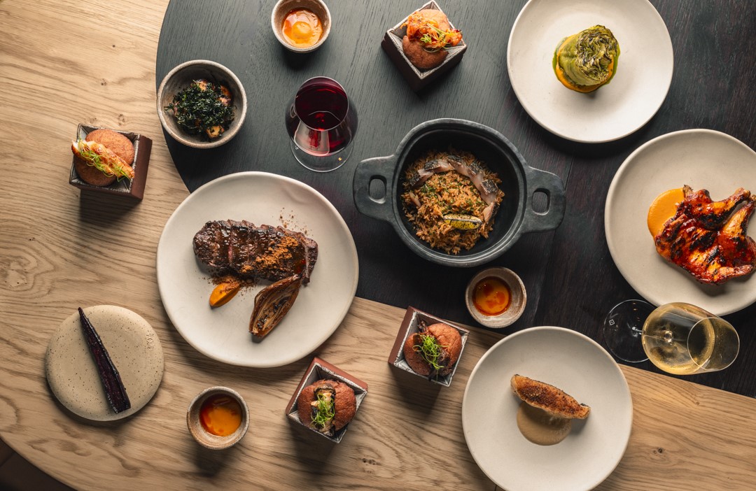 A bounty of West African and Brazilian flavours from Akara in Borough Yards. © Food Story Media/Akara
