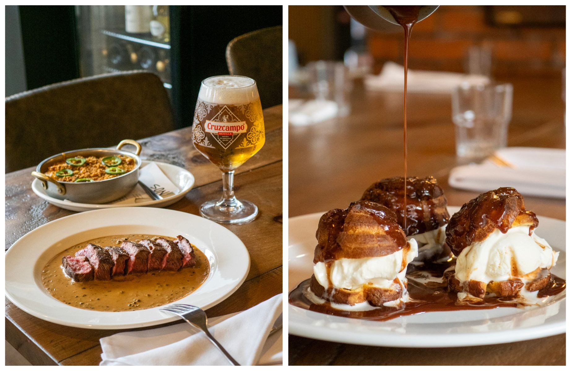 Dishes from SONDER in Pontcanna, one of Cardiff's most restaurant-dense neighbourhoods. © SONDER