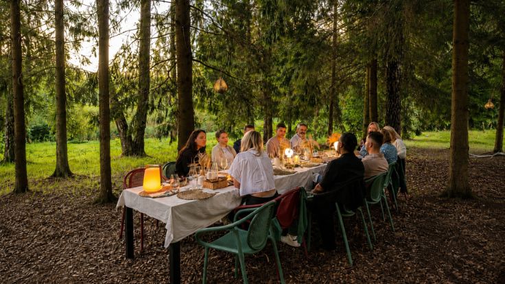The wild dining experience that is an echo of Petronis' roots. © B’ARN Bistro