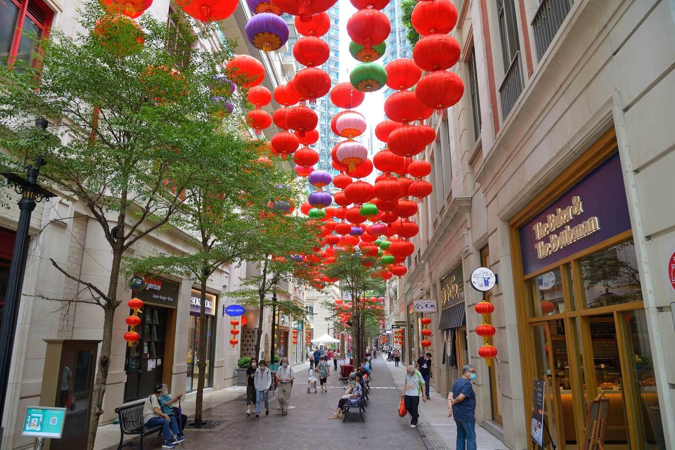 Lee Tung Avenue, strung with festive lanterns and lined with boutiques and restaurants, is perfect for a leisurely stroll. © Shutterstock