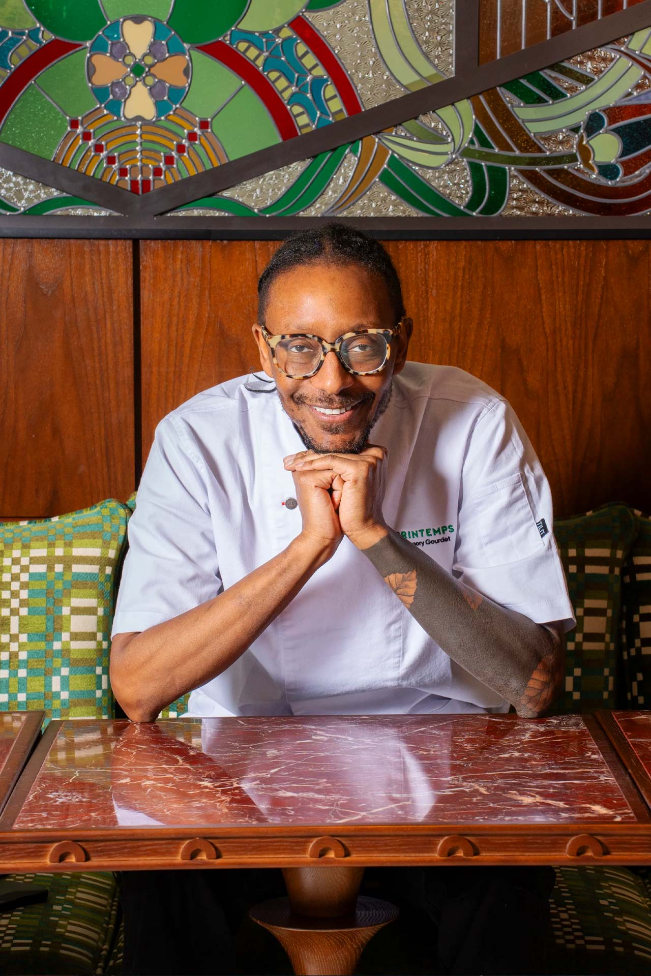 Chef Gregory Gourdet © Heather Willensky/Maison Passerelle