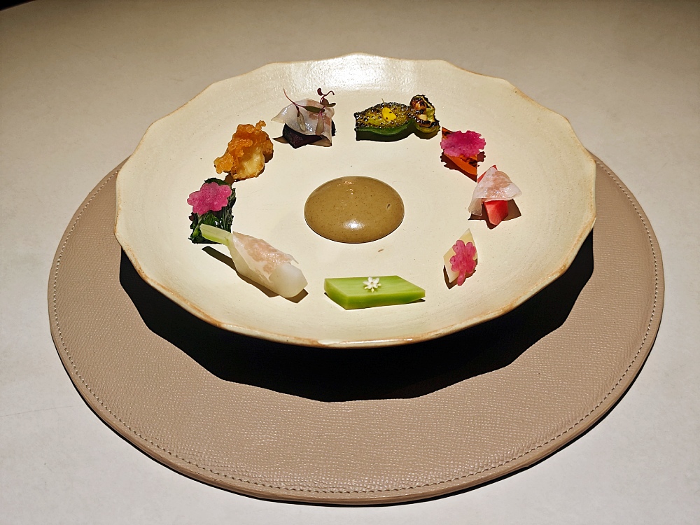 Kho quẹt, reinterpreted by Upstairs, was once a simple blend of ingredients, served as a savory companion on a rainy day. © MICHELIN Guide