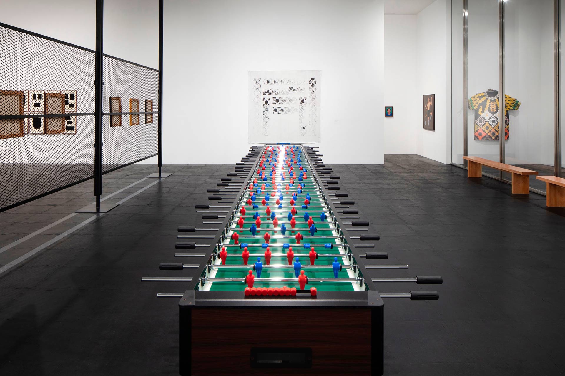 Football & Art: A Shared Emotion at the Museo Jumex. © Ramiro Chavez
