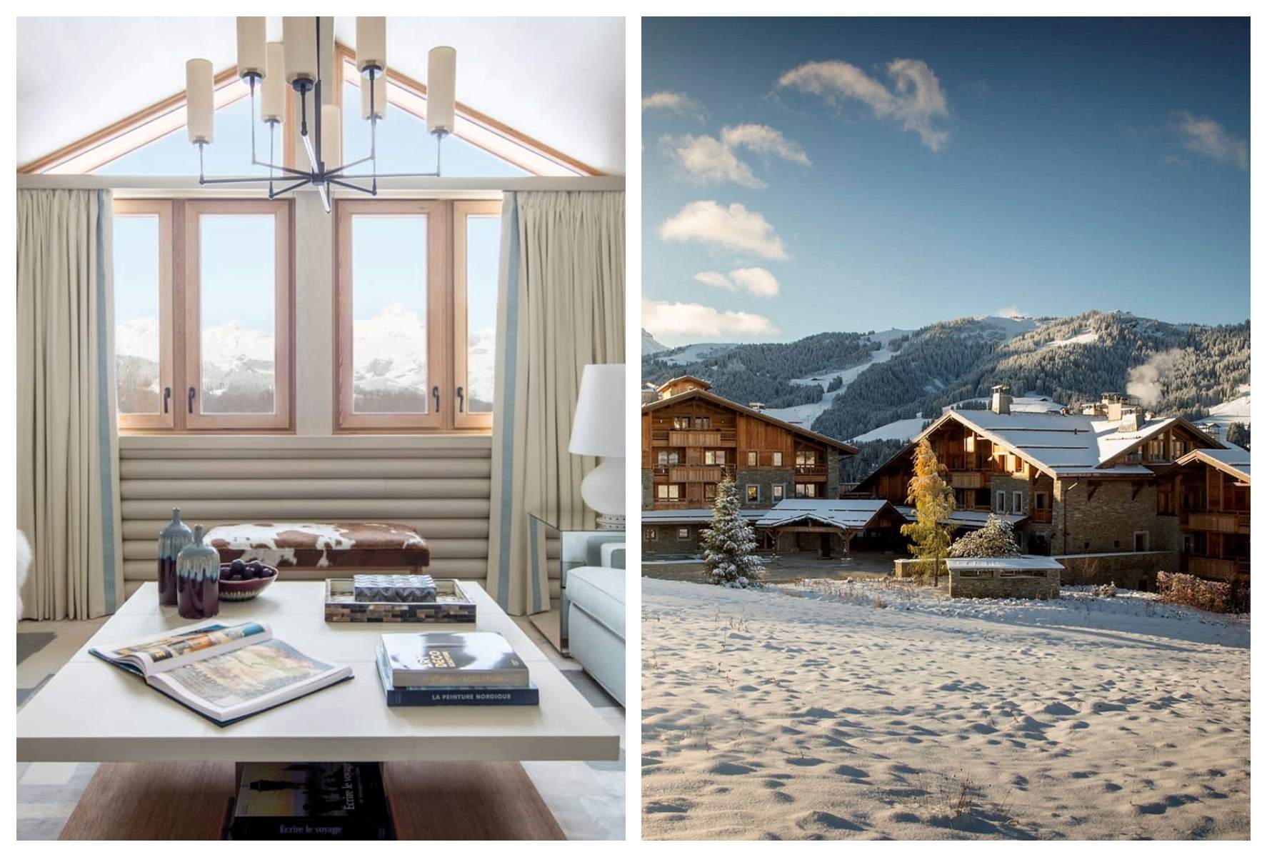 The Three-Key Four Seasons Megève in the French Alps is new to the list of Palace hotels. © Four Seasons Megève
