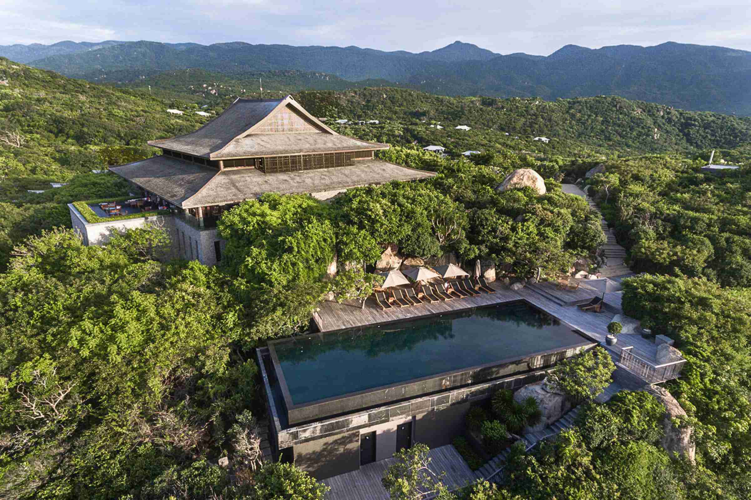 Vietnam’s first Three-MICHELIN-Key property in Khánh Hòa. © Amanoi 
