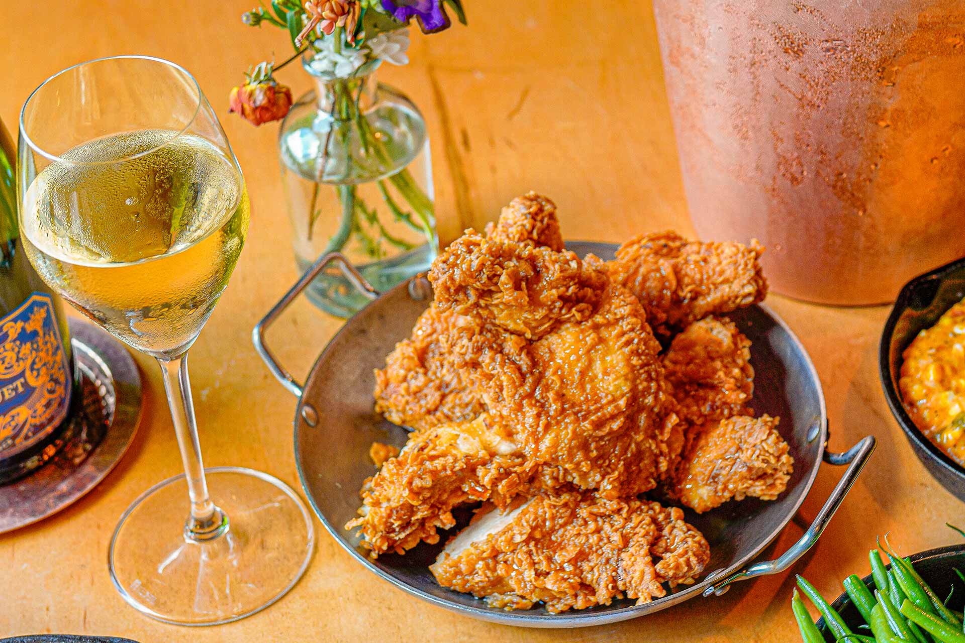 Soby's signature fried chicken. © Ariel Madison/Soby's