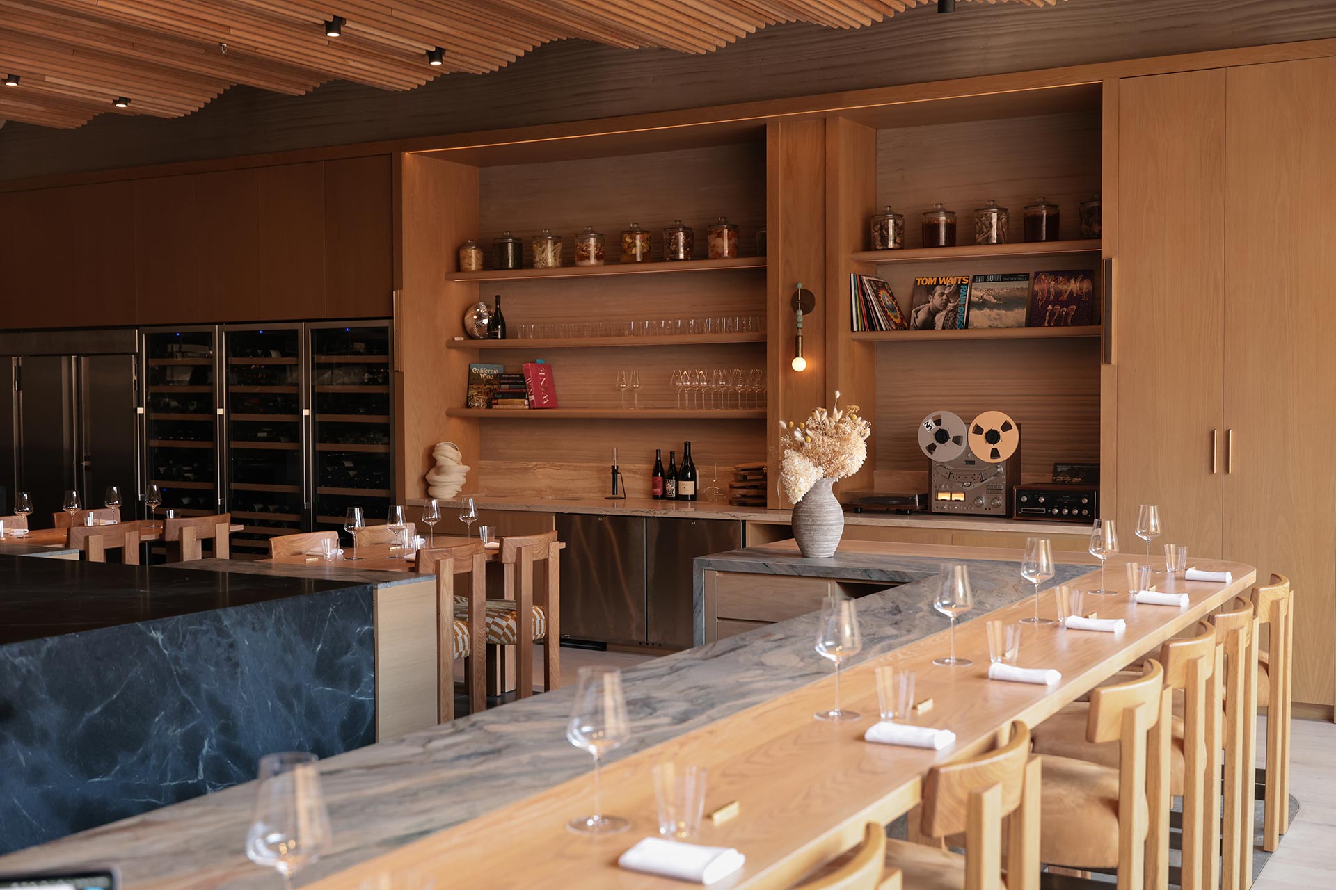The bar at Lilo. © Elodie Bost/Lilo