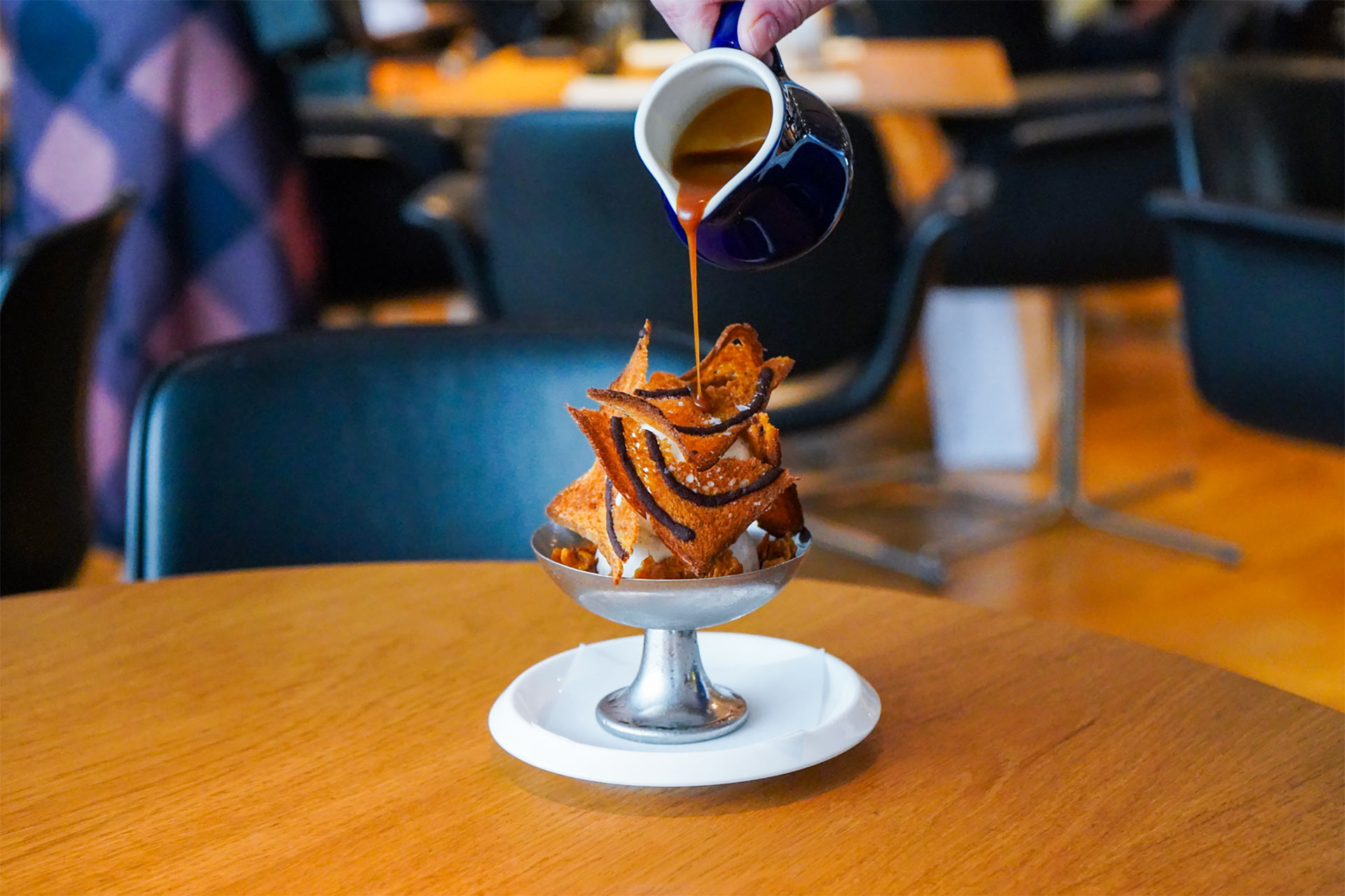The Modern's cinnamon toast sundae taps into childhood nostalgia. © Kristen Hubby