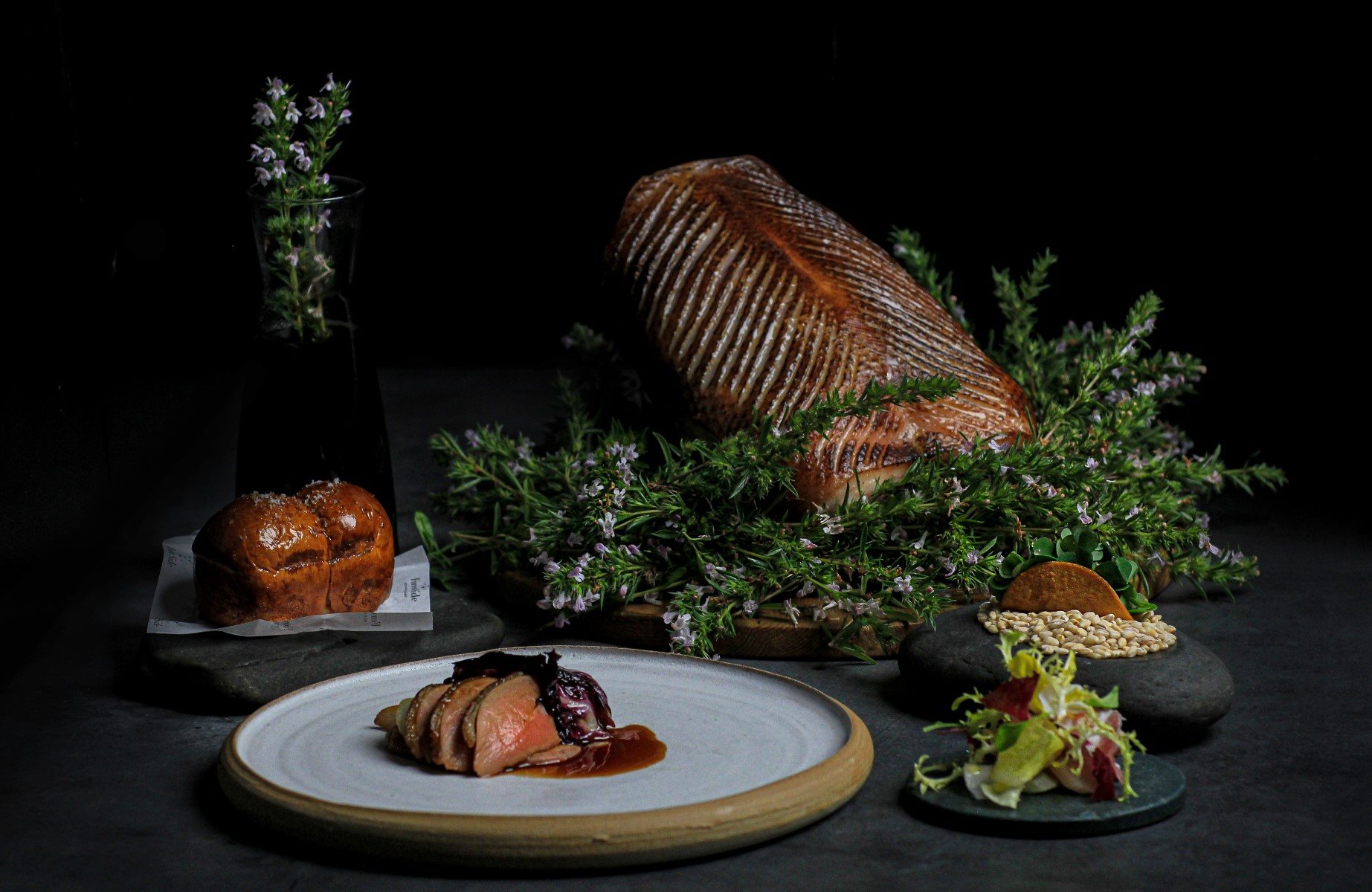 A typically produce-driven dish from Forest Side near Grasmere. © Forest Side