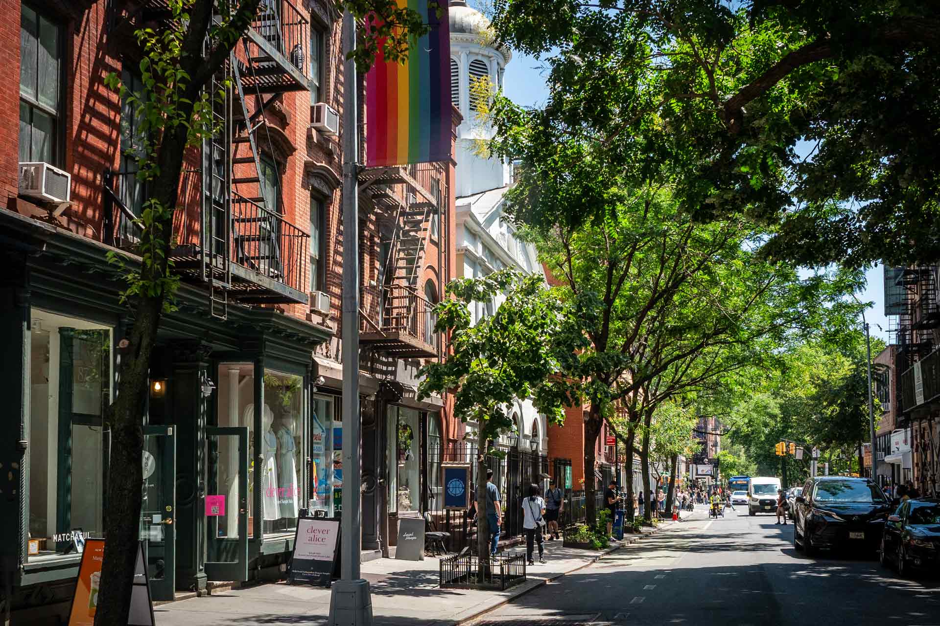 Bleecker Street is home to a number of unique boutiques, making it a perfect spot for spending an afternoon. © Thomas Robert Clarke Photography / MICHELIN Guide