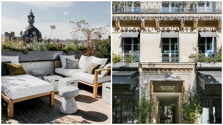 Le Rooftop de l'Hôtel National des Arts et Métiers © Hôtel National des Arts et Métiers
