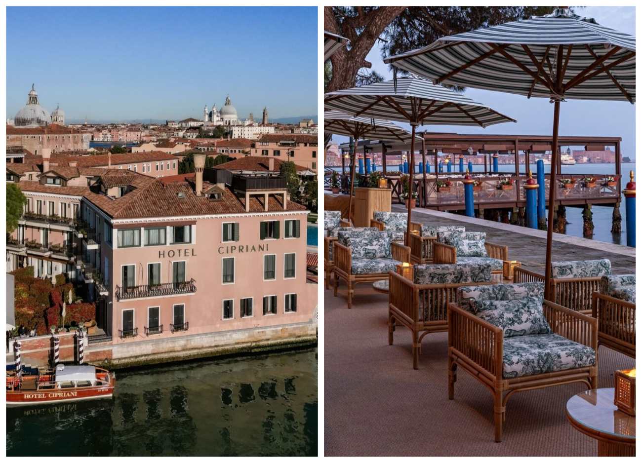 Hotel Cipriani, A Belmond Hotel, Venice remains one of Venice’s most iconic stays, with lagoon views, old-world glamour, a legendary pool and the kind of impeccable service that has defined the city’s hospitality for decades. © Hotel Cipriani, A Belmond Hotel, Venice