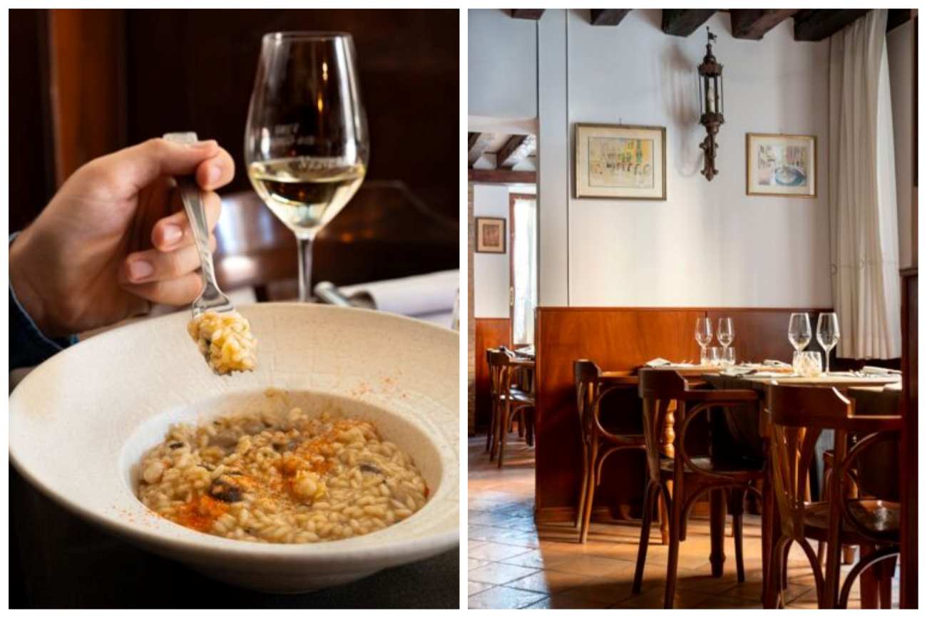 MICHELIN-selected Vini da Gigio offers a warm, family-run welcome in Cannaregio, pairing a deep wine list with lagoon seafood, house-made pastas and a cozy Venetian atmosphere. © Vini da Gigio