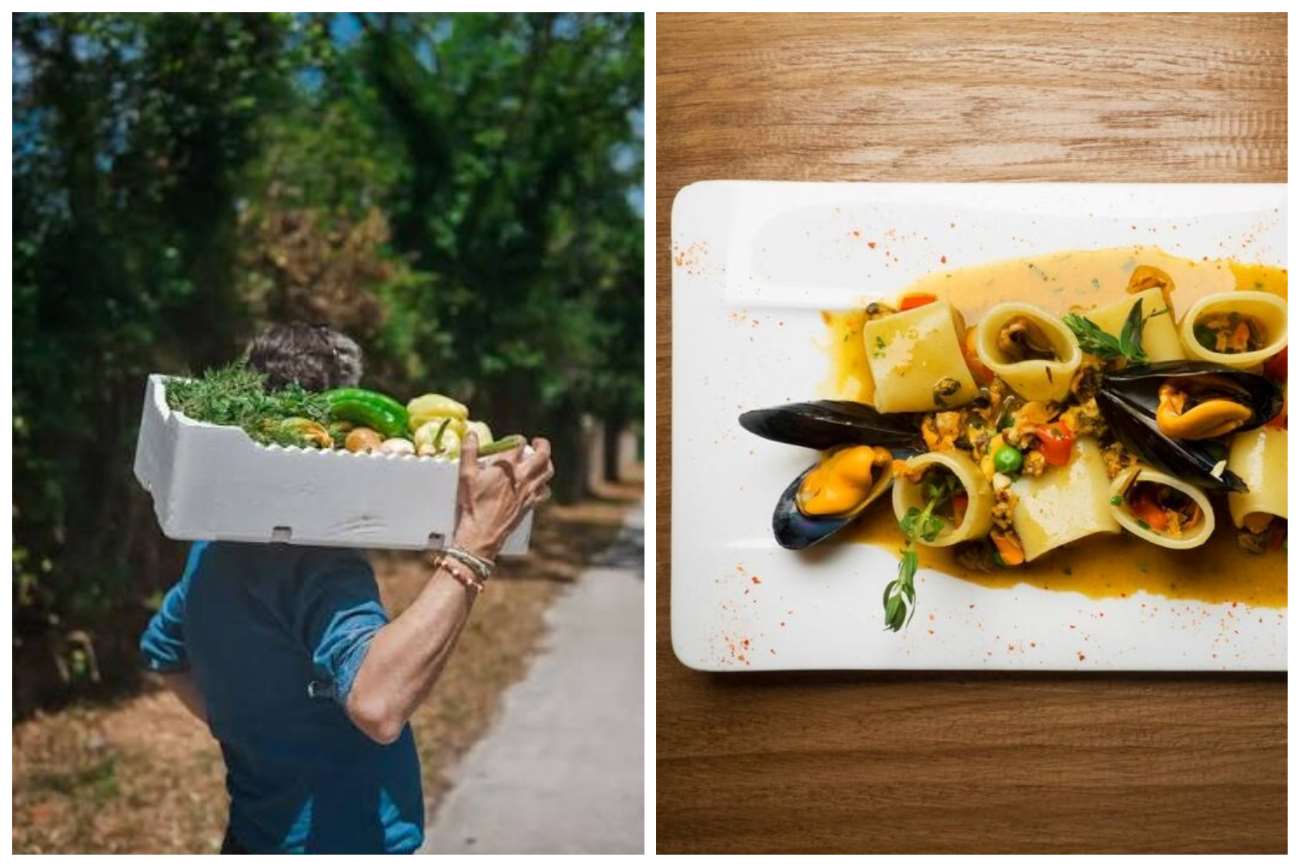 Secret gardens and storied tables make up two quieter sides of Venice, from Osti in Orto at Flora Hotel to Al Covo restaurant. © Left: Osti in Orto gardens at Flora Hotel. Right: Al Cove