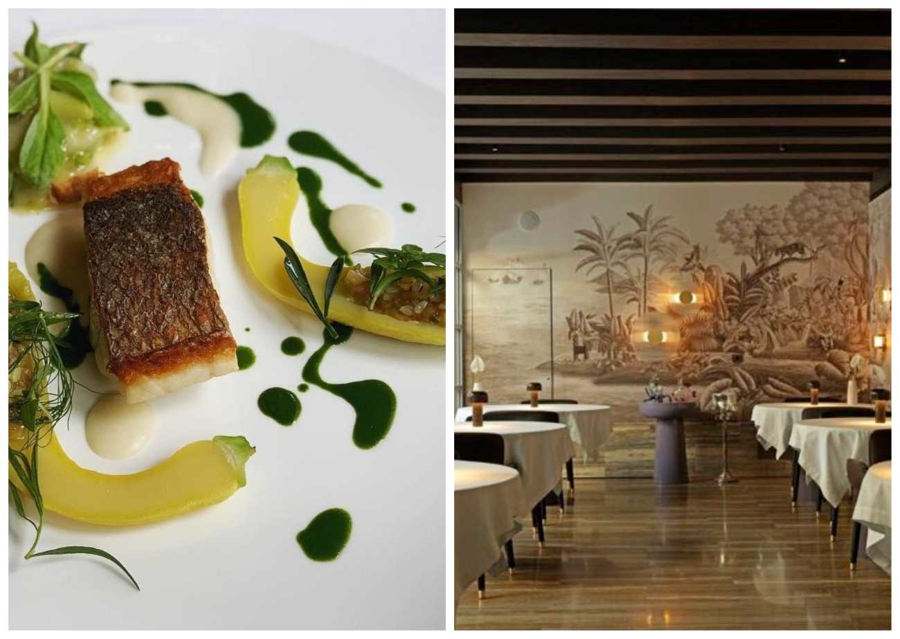 At Two-MICHELIN-Starred Glam, lagoon seafood, seasonal produce and refined Italian cooking are served in an elegant dining room overlooking the Grand Canal. © Glam Enrico Bartolini