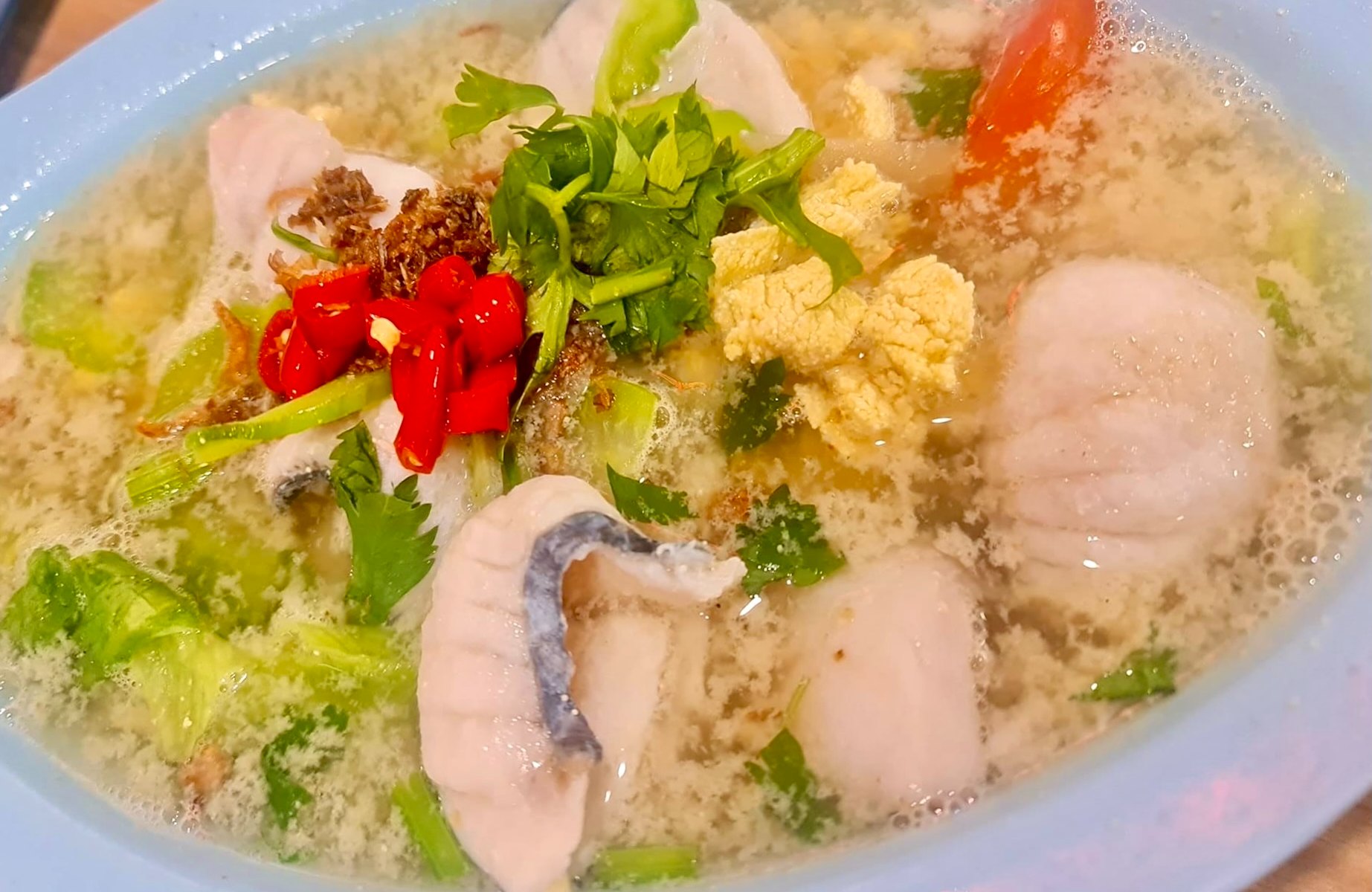 The Fish Soup at Boon Keng Road Fish Head Bee Hoon © The MICHELIN Guide
