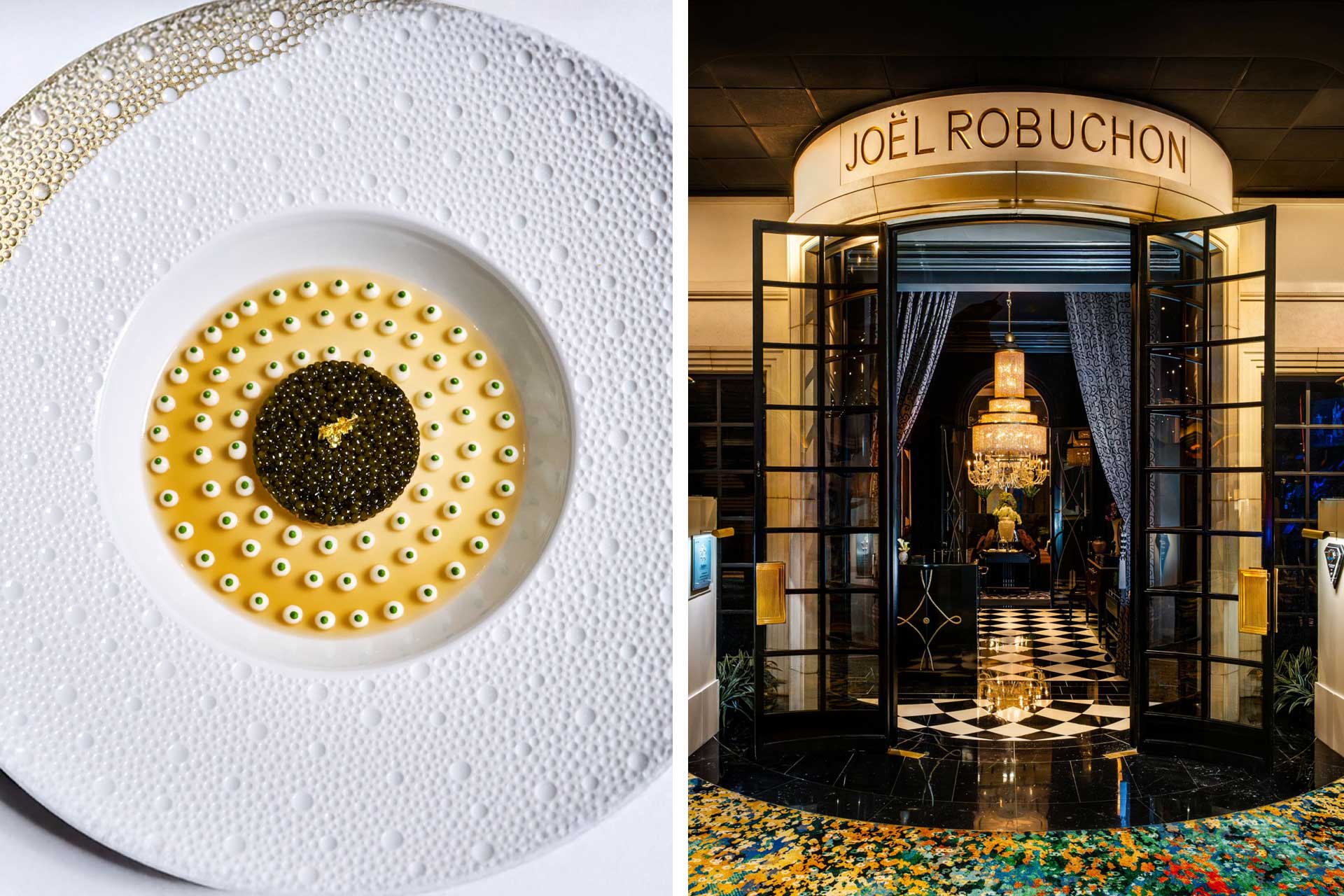 Restaurant de Joël Robuchon at MGM Grand, the only two-MICHELIN-Star restaurant in the American Southwest